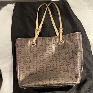 Mint Michael Kors Metallic Purse